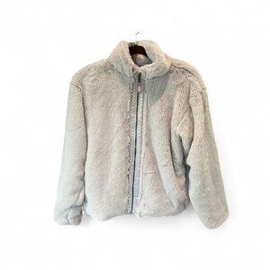 Patagonia Lunar Frost Jacket Faux Fur Soft Full Zip